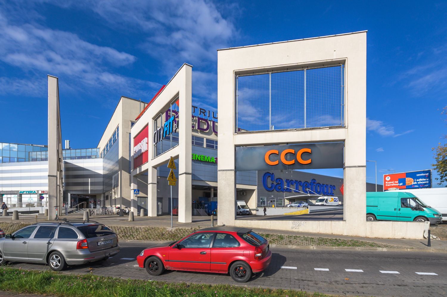 Zdjęcie architektury budynku Centrum handlowe Reduta